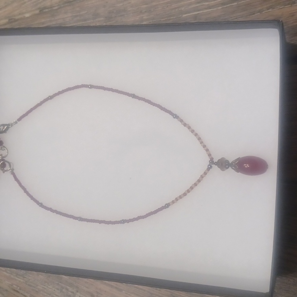 Artisan beaded necklace